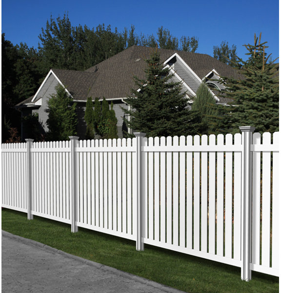 Wam Bam NoDig Fence Peeping Tom Vinyl Privacy Fencing Wayfair